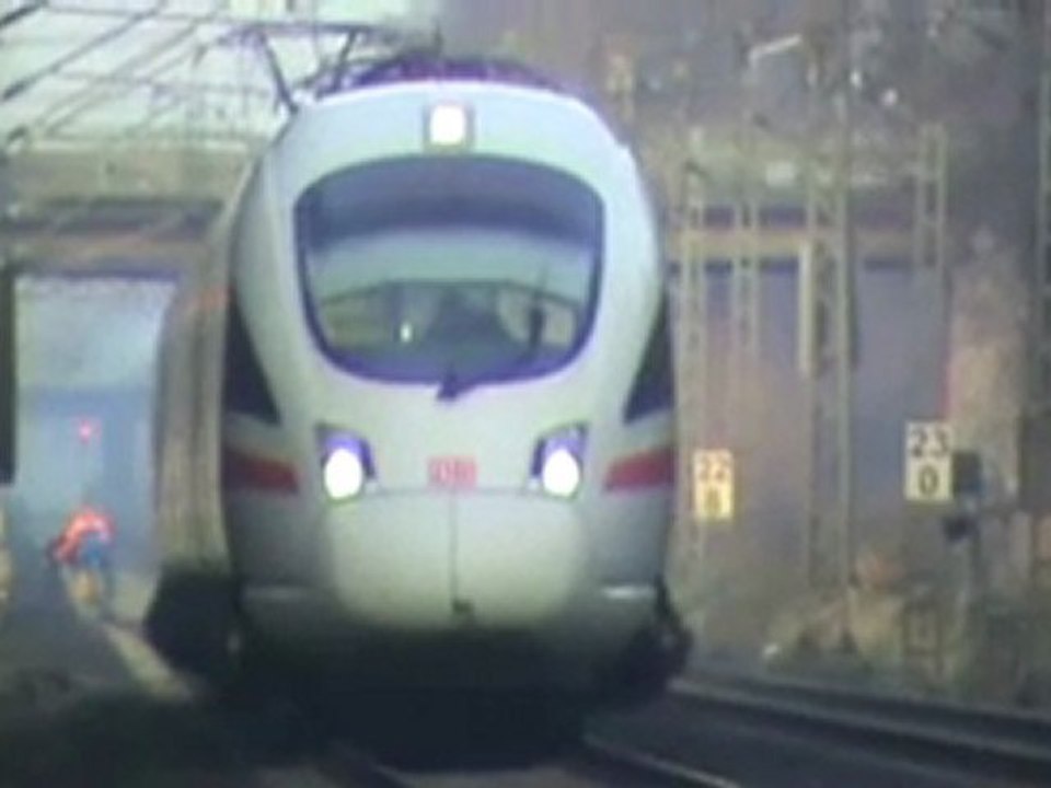 Baureihe 411 (ICE T) von Köln nach Bonn bei Bornheim