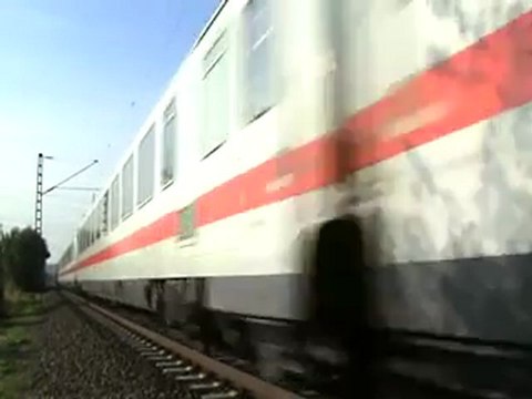 BR101 mit IC Richtung Bonn bei Roisdorf bzw Bonn-Tannenbusch