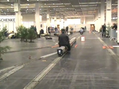 Echtdampftreffen Köln 2008 Zugbeobachtungen beim fünf Zoll BW Köln-Messe