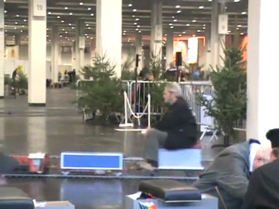 Echtdampfhallentreffen Köln 2008 Publikumszug E69 und Köf