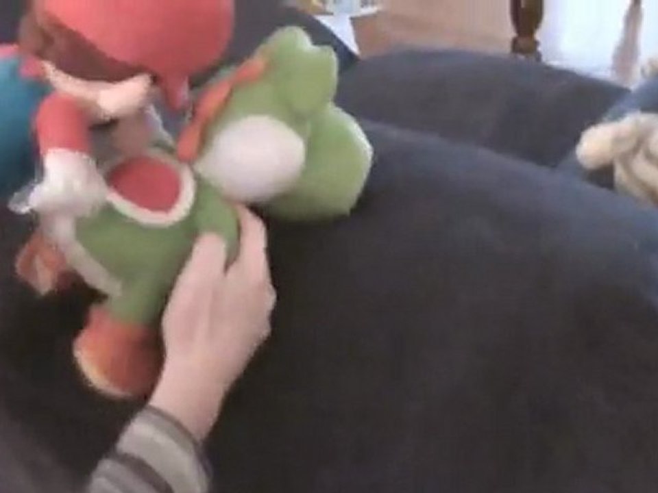 Super Mario and Yoshi