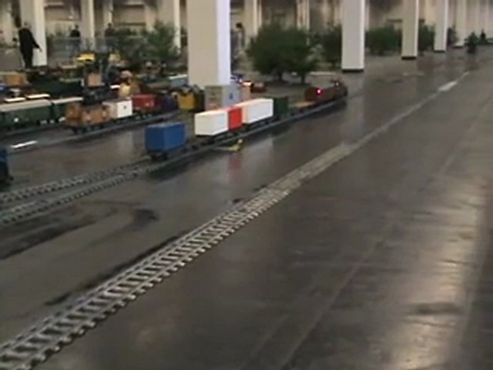 Echtdampfhallentreffen Köln 2008 Linzer Lokalbahnlok Jenbach Ponys preußische G8 Publikumszug