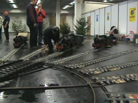 Echtdampftreffen Köln 2008 BW-Köln-Messe mit BR96 und BR01