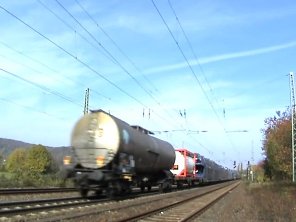 Diverser Güter- und Personenzugverkehr zwischen Rheinbreitbach und Unkel am Rhein 001