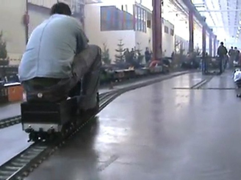 Echtdampftreffen Sinsheim 2009 Eine Shay im fünf Zoll BW Teil 02 von 02