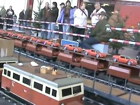 Echtdampftreffen Sinsheim 2009 Rundgang über einen Teil der fünf Zoll Anlage 001