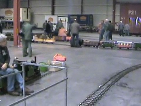 Echtdampftreffen Sinsheim 2009 Die Sieben Zoll Schmalspur und Feldbahnhalle Teil 02 Teil 02 von 02