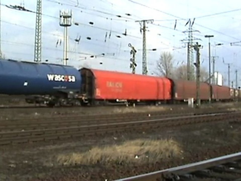 BR189 im Rbf Gremberg mit gemischtem Güterzug in Richtung Kölner Südbrücke