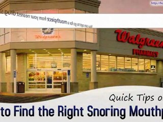 Quick Tips on How to Find the Right Snoring Mouthpiece