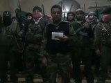 فري برس تشكيل كتيبة سعدالله الجابري بقيادة الملازم قاسم الاحمد داخل مدينة حلب الشهباء