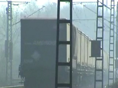 BR155 mit Güterzug bei Bonn Beuel Süd nach Koblenz