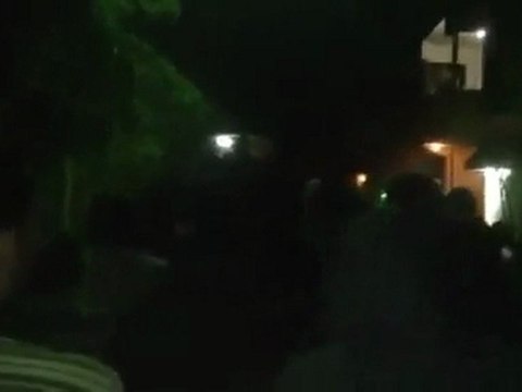 فري برس البوكمال مظاهرة لاحرار المدينة بعد الانتهاء من عزاء الشهيد حسين علي سفان الراوي 1 3 2012 ج1