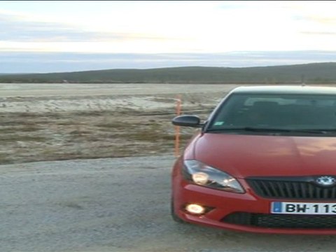 La gamme Skoda à l'essai en Laponie