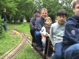 Dampfbahn Leverkusen Lokomotiven und Leute beim ersten Fahrtag 2009