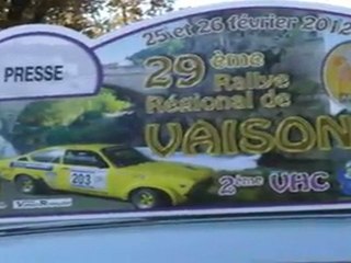 rallye de vaison la romaine 2012
