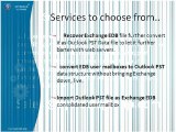 Exchange Database Recovery - Recover Exchange EDB files