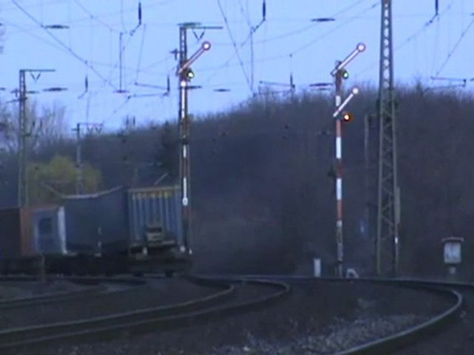 Br151 und br140 mit güterzügen von gbf köln kalk nord nach rbf köln gremberg