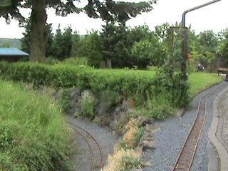 Parallelfahrt von Strüver und Gmeinder bei der Brücke auf 7 Zoll Spur 01