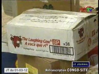 Remise de dons au centre intégré du quartier Jacques Opangault