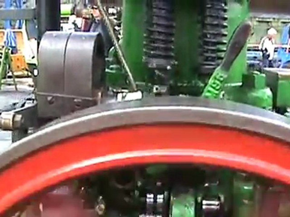 Dänischer Standmotor Rud. Kramper & Jørgensen Motoren Gideon Flensburger Dampfrundum