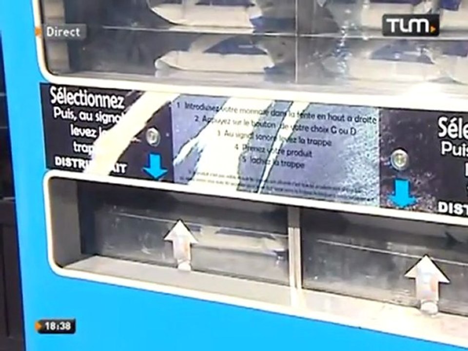 Un distributeur de lait à Villeurbanne