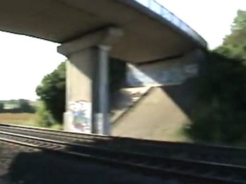 Desiro Mittelrheinbahn verläßt Bf Andernach Richtung Koblenz