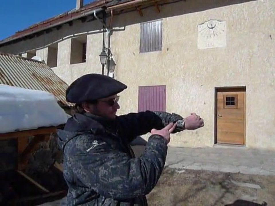 Cadran solaire - La salle (serre chevalier) le cadran solaire est-il juste ???