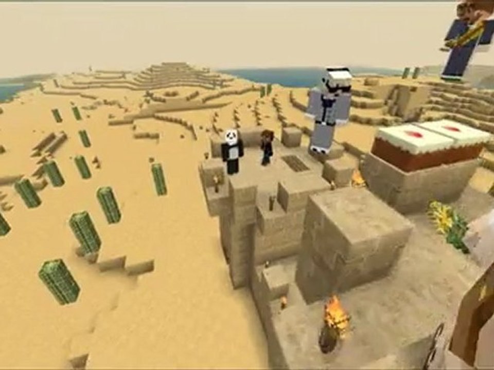 Minecraft : Programme live du 02 au 08 mars 2012