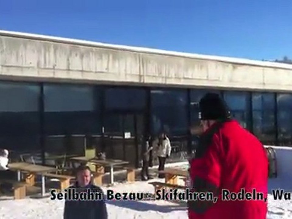 Schneebericht Hotel Post Bezau - Jänner 2012