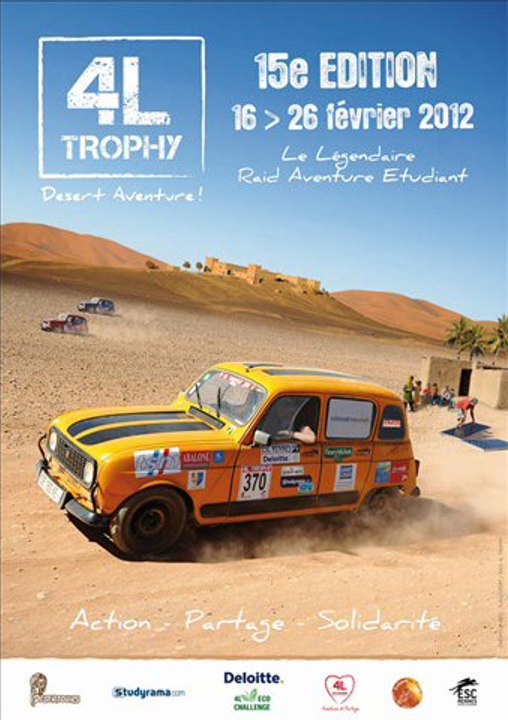 4L Trophy - Souvenirs édition 2012 - Maxime étudiant ENSGTI Pau
