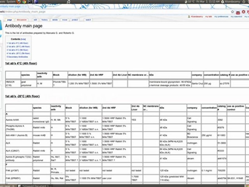 How to edit a page in wiki
