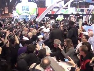 SIA 2012 : Marine Le Pen et les bouchers