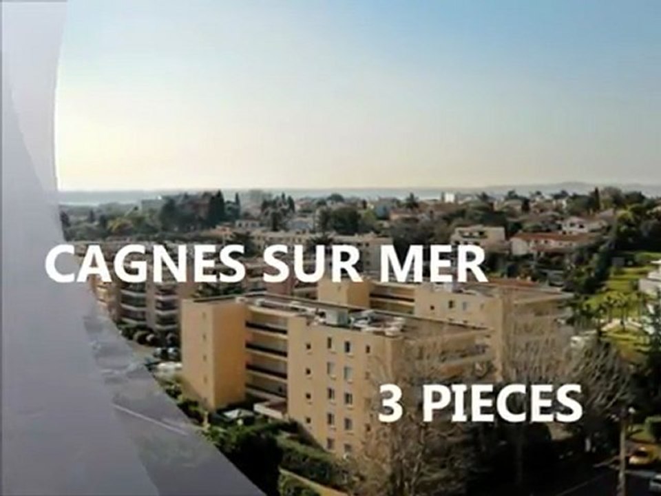 A VENDRE. CAGNES SUR MER. APPARTEMENT VUE MER.wmv