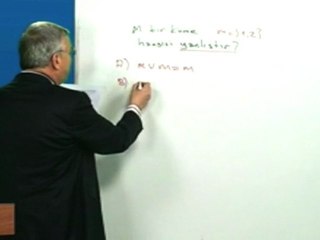 İlkumut AÖF Matematik - Konu 2 (Kümeler ve Sayılar)