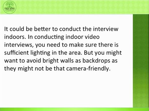 Family history video interview | Filming a family history video interview