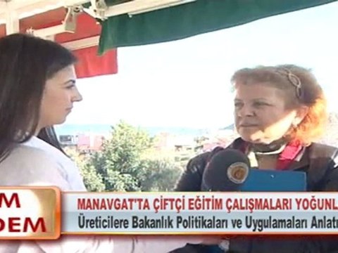 MANAVGAT’TA ÇİFTÇİ EĞİTİM ÇALIŞMALARI YOĞUNLAŞTI 29.02.2012