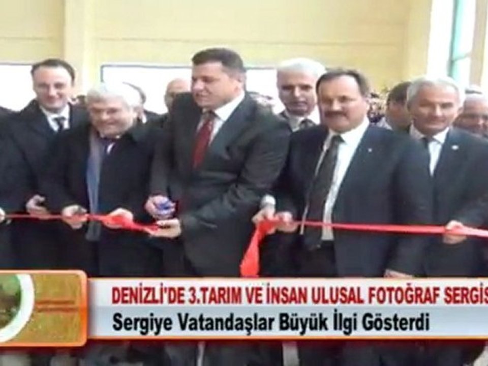 DENİZLİ’DE 3.TARIM VE İNSAN ULUSAL FOTOĞRAF SERGİSİ  02.03.2012