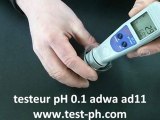 testeur pH électronique étanche ad11 adwa precision 0.1
