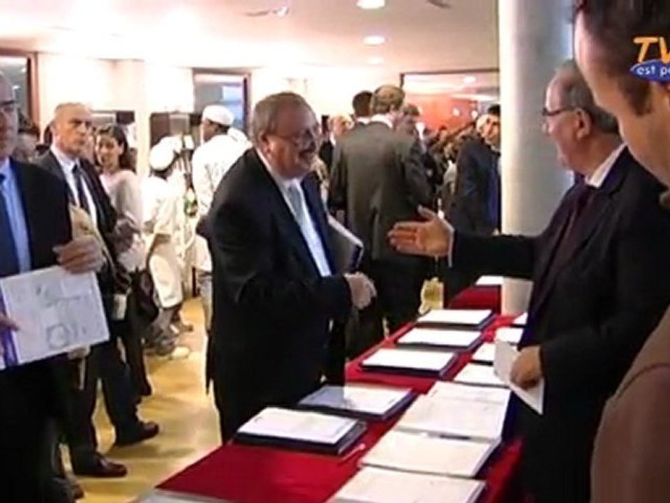 Visite ministérielle au campus des métiers de Bobigny