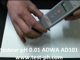 tester pH electronique ad101 adwa precision 0.01