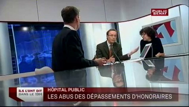 ILS L'ONT DIT,Dépassements d'honoraires des médecins hospitaliers dans le secteur public