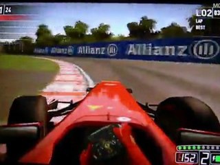 F1 2011 (PS Vita) - Montreal Gameplay