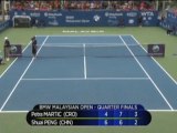 WTA Malaysia: Martic schlägt angeschlagene Peng