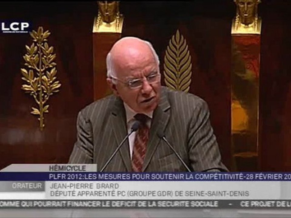 Jean-Pierre BRARD - PLRF2012 de SARKOZY