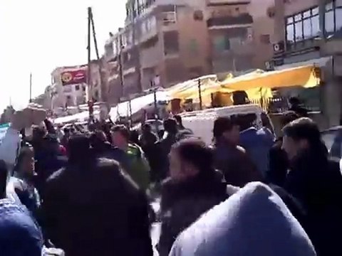 فري برس حلب جامع آمنة جمعة تسليح الجيش الحر 2 3 2012