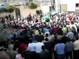 فري برس حماة المحتلة مظاهرة طريق حلب  جمعة تسليح الجيش الحر 3 2 2012