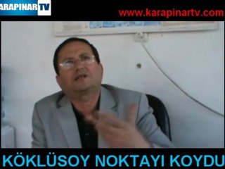 Koklusoy noktayi koydu