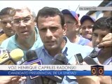 Capriles: Los trabajadores de PDVSA no deben tener un cambio en Venezuela