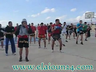 تظاهرة رياضية بثانوية العيون الجديدة