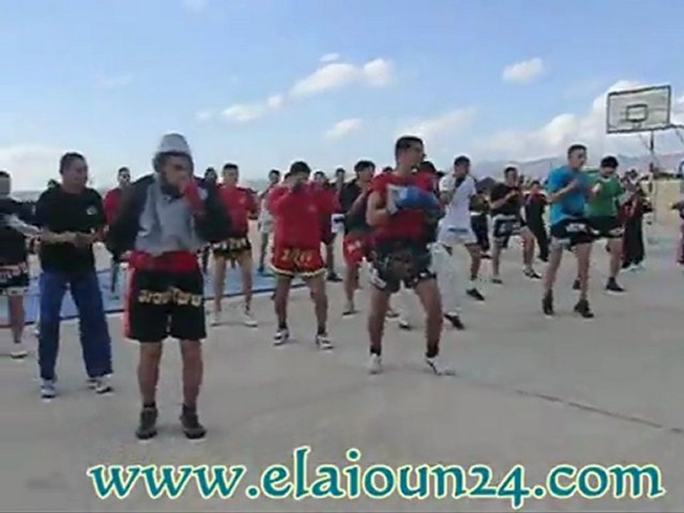 تظاهرة رياضية بثانوية العيون الجديدة